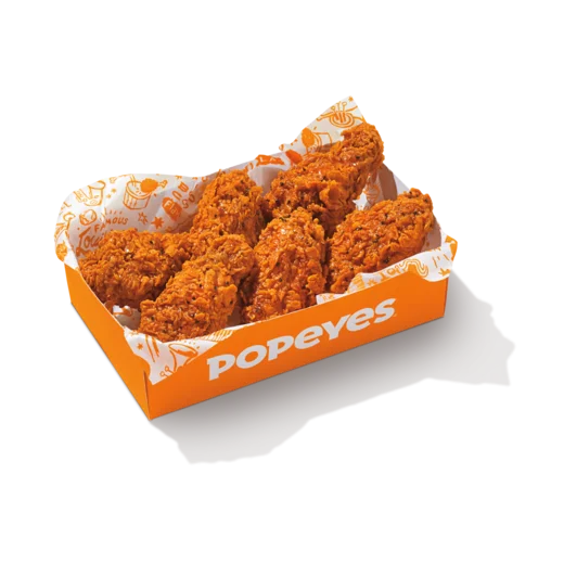 Popeyes Chicken Wings Menu, Prices & Flavorful Options(2025) 9 12Pc Spicy Bone In Wings Combo