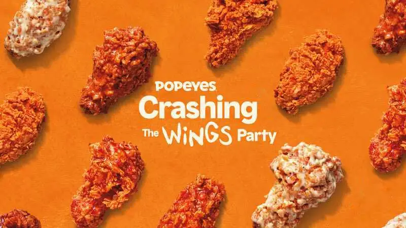 Popeyes Chicken Wings Menu, Prices & Flavorful Options(2025) 1 Popeyes Chicken Wings Menu 1