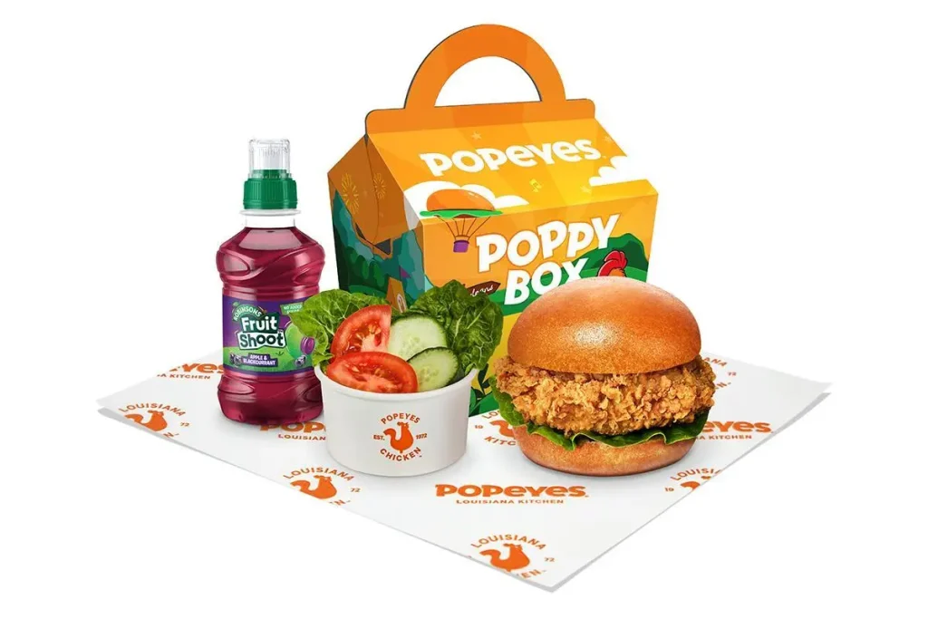 Popeyes Kid Meal Menu 2025: Prices & Calories Revealed! 1 Popeyes Kid Meal Menu