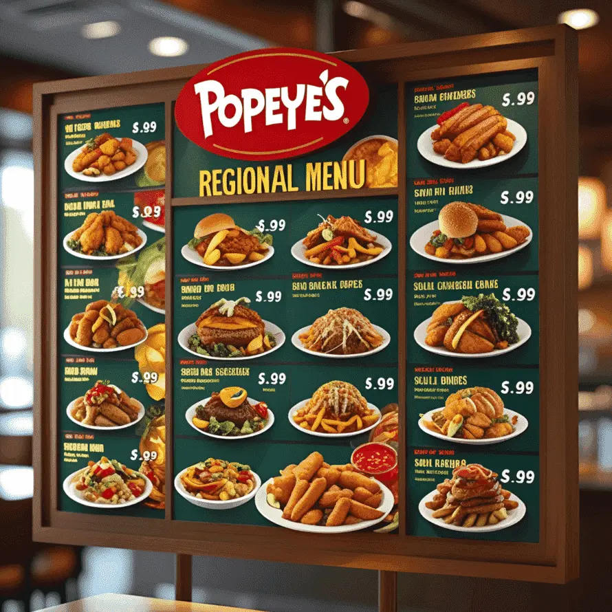 Popeyes Regional Menu: Southern Specials to Savor in 2025 1 Popeyes Regional Menu: Southern Specials to Savor in 2025